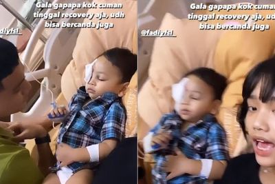 Kondisi Terkini Gala Anak Vanessa Angel Setelah Jalani Operasi, Sudah Lebih Ceria