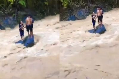 Terjebak Air Bah, 1 Orang Wisatawan di Aceh Tamiang Hilang Terseret Arus