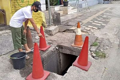 Viral Besi Gorong-gorong di Margonda Depok Dicuri, Polisi Turun Tangan