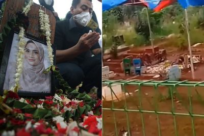 Viral Video Makam Vanessa Angel dan Bibi Rusak, Bunga Berserakan hingga Fotonya Hilang