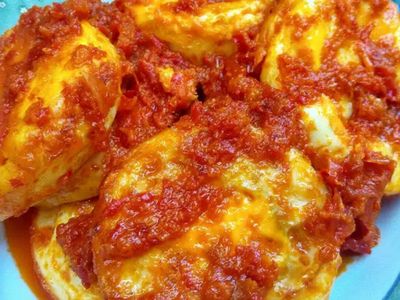 Sedapnya Telur Ceplok Balado Yang Bisa Kita Buat di Rumah Siang Ini
