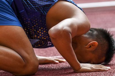 FOTO: Pelari NPC Jateng Juara Lari 1.500 M Putra Klasifikasi T12 dan T13