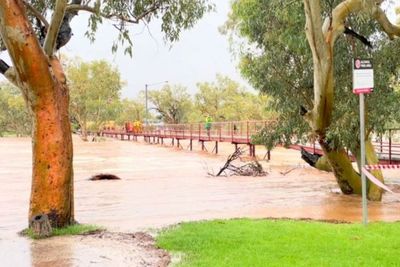 Kisah Dramatis Pria di Australia Bergantung 6 Jam di Pohon, Mobil Terseret Banjir