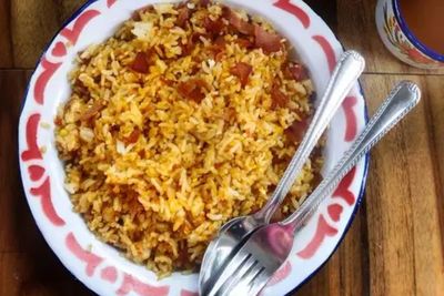 Cara Mudah Membuat Nasi Goreng Daging Asap