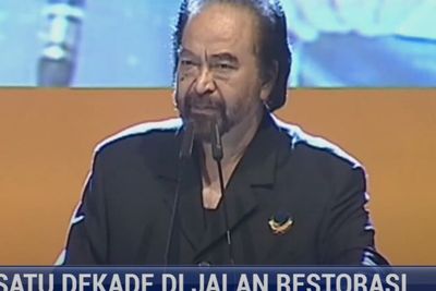 Surya Paloh: Jika Konstitusi Tidak Membatasi, NasDem Ingin Dukung Jokowi Lagi