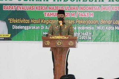 Gelar Rapat Kerja Evaluasi MUI Kota Medan, Bobby: Pembangunan Islamic Centre Tahun Depan