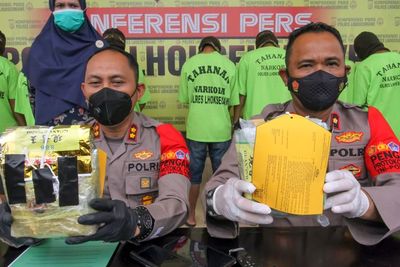 Penangkapan Pengedar Narkotika Jaringan Internasional di Aceh, Ini Foto-fotonya