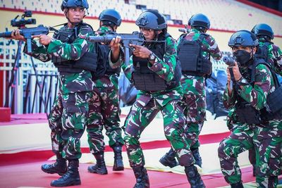 Persiapan Penutupan Peparnas Papua, Berikut Foto-fotonya