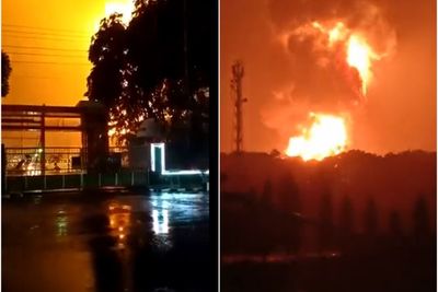 Kebakaran Kilang Minyak Pertamina Cilacap: Tangki Berisi Produk Pertalite