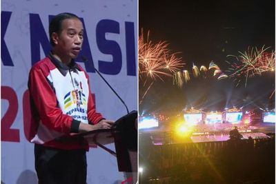 Presiden Jokowi Resmi Tutup Pekan Paralimpik Nasional XVI Papua