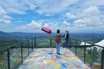 Indahnya Obyek Wisata Obelix Hills di Yogyakarta