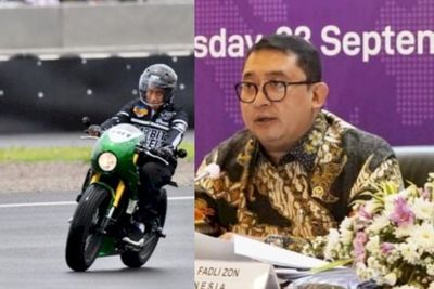 Jokowi Motoran di Sirkuit Mandalika, Fadli Zon: Kapan ke Sintang?