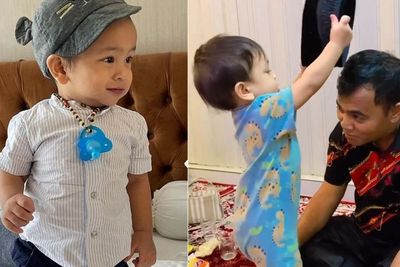 Kondisi Gala Semakin Membaik, Kini Sudah Bisa Ketawa dan Main dengan Kakeknya