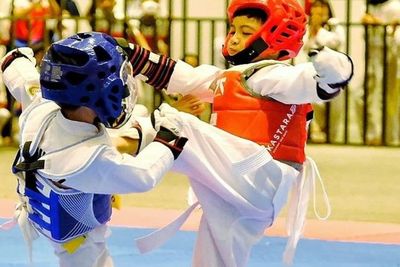 Momen Menggemaskan Cucu Jokowi, Jan Ethes Berhasil Menjadi Juara Taekwondo