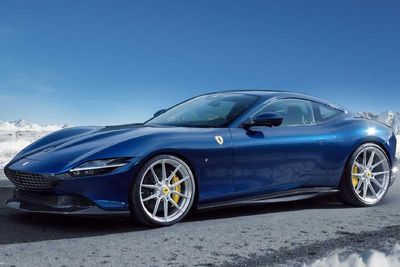 Melihat Tampilan Mobil Ferrari Roma Hasil Tuningan Novitec!