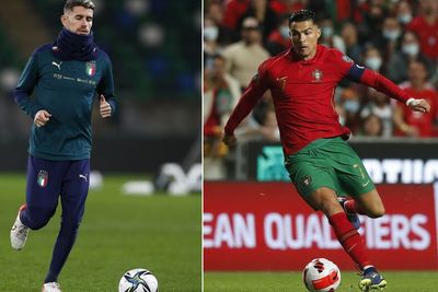 Sama-sama Ikut Play-Off, Italia dan Portugal Terancam Absen di Piala Dunia 2022