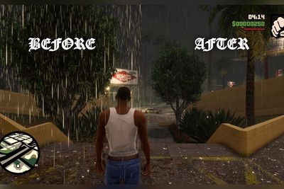 Modder Ini Perbaiki Masalah Hujan Terlalu Deras di GTA Trilogy, Rockstar Kemana?