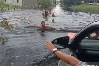 Banjir Meluas, 90 Hektare Lahan Pertanian di Palangka Raya Terdampak Banjir