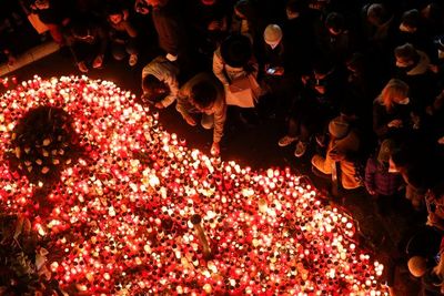 Peringatan 32 Tahun Revolusi Velvet 1989 di Praha, Berikut Foto-fotonya