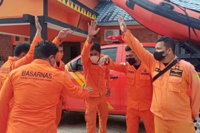 Seorang Ibu Rumah Tangga Hanyut di Sungai Oyo, Basarnas Nias Lakukan Pencarian
