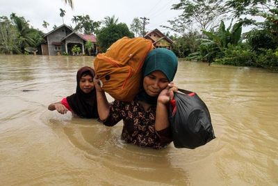 Banjir Luapan Sungai di Aceh, Berikut Foto-fotonya