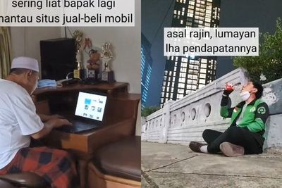 Haru Perjuangan Driver Ojol, Kerja Keras Demi Bisa Belikan Mobil Untuk Ayah: Doain Ya