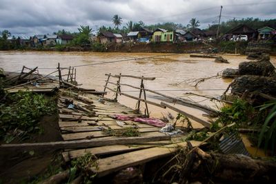 Dampak Luapan Sungai Hantakan, Berikut Foto-fotonya