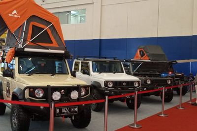 Melihat Lebih Dekat 4 Suzuki Jimny Milik YouTuber Kondang Tanah Air di GIIAS 2021