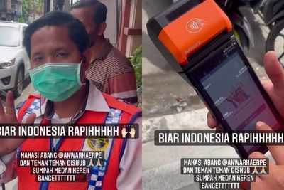 Berkunjung Ke Medan, Warga Luar Kota Ini Salut Lihat E-Parking