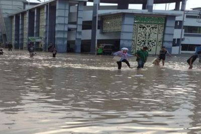 Memilukan, Tebingtinggi Dilanda Banjir, Ratusan Rumah Terendam Air
