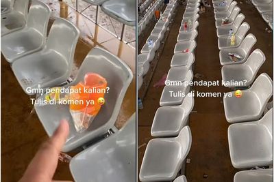Duh! Penonton Balapan WSBK Tinggalkan Sampah di Sirkuit Mandalika