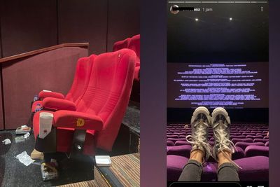 Viral Penonton Bioskop Tinggalkan Sampah: Percuma Bicaramu Setengah Inggris