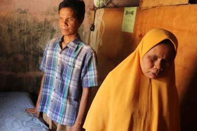 Perjuangan Pasangan Tunanetra di Tengah Pandemi, Rela Kelaparan Agar Anak-Anak Tetap Makan