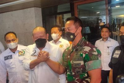 Sambangi Rumah Ketua DPD, Panglima TNI: Dalam Rangka Orientasi