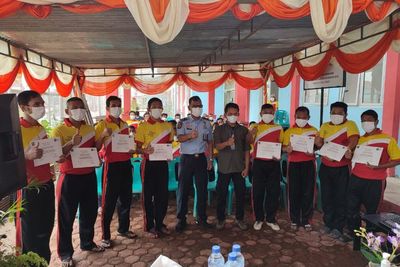 Beri Pelatihan Keterampilan ke WBP, Kalapas Narkotik Siantar: Semoga Menghasilkan PNBP
