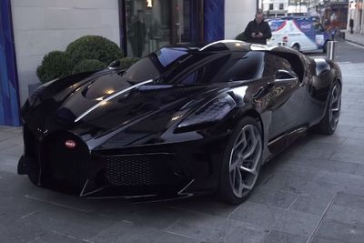 Bugatti La Voiture Noire Seharga Rp258 Miliar Tertangkap Kamera Berada di London