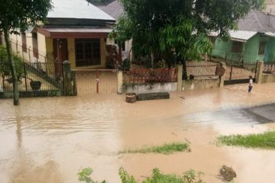 Sungai Sei Padang Kembali Meluap, Puluhan Rumah di Tebingtinggi Kebanjiran Lagi