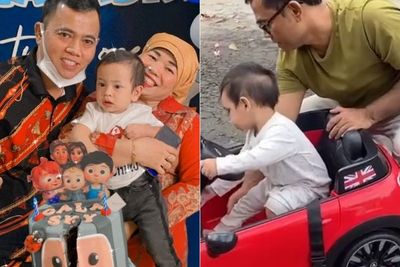 Video Gala Kegirangan saat Main Mobil-mobilan dengan H Faisal Curi Perhatian Netizen