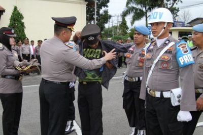 Desersi Hingga Terlibat Narkoba, 3 Anggota Polres Labuhanbatu Dipecat