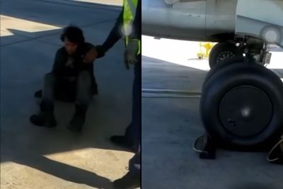 Pria Guatemala ini Nekat Sembunyi di Roda Pesawat Demi ke AS, Tiba dengan Selamat