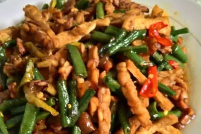 Resep Membuat Tumis Kacang Panjang dan Tempe