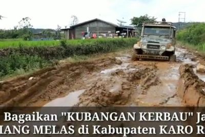 Protes Terhadap Pemerintah Soal Jalan Rusak, Petani di Karo Kirim 5 Ton Jeruk ke Jokowi