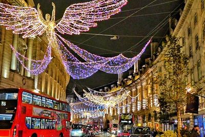 Sambut Natal, Jalanan Kota London Bertabur Cahaya Lampu