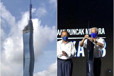 Menara Merdeka 118 di Malaysia ini Menjadi Menara Tertinggi di Asia Tenggara