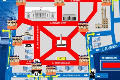 Simak Rekayasa Lalu Lintas di Jakarta Hari Ini