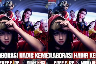 Garena Free Fire Umumkan Kolaborasi Bersama Money Heist, Dimulai 3 Desember