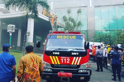 Gedung Cyber Kuningan Kebakaran, 1 Orang Meninggal Dunia