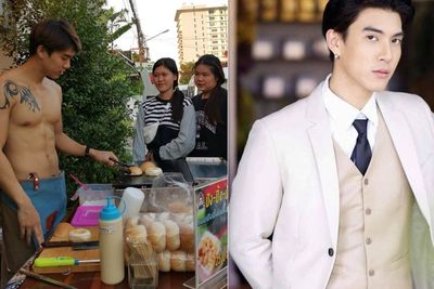 Jualan Roti di Pinggir Jalan, Pelatih Fitness Tampan Ini Bikin Cewek-cewek Rela Antri