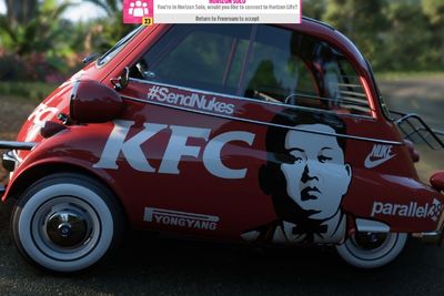 Bikin Livery dengan Ilustrasi Kim Jong Un, Pemain Forza Horizon 5 Dibanned 8.000 Tahun!