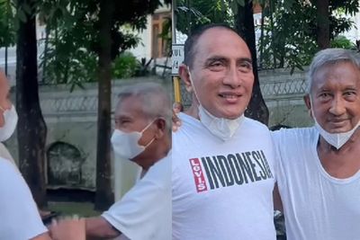 Tak Sengaja Bertemu, Rudolf Pardede Beri Pesan Ini ke Edy Rahmayadi